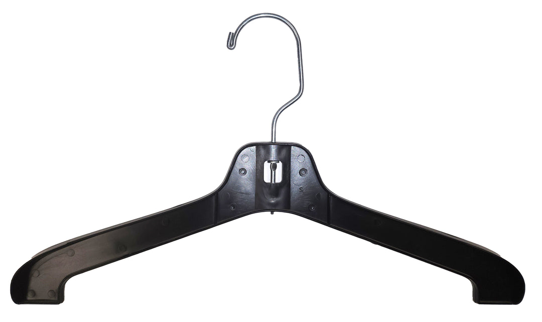 16"Coat-Hanger-Black-FUR-[150/B]-(1625-BLK)