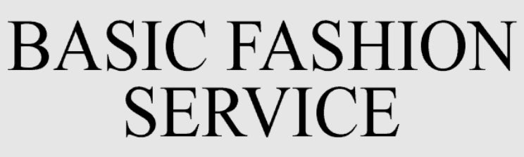 BASIC FASHION