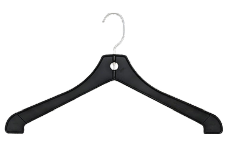 17"Black-Glossy-Top-Hanger-[100/B]-(300-17-BLK)