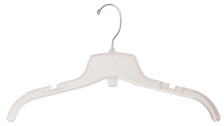 320-17-CLR - Cintres Haut en plastique