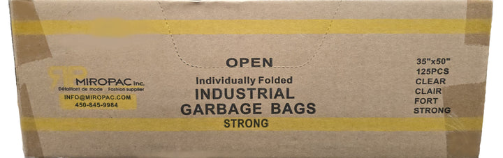 [LAURA] - Black Garbage Bags 35X50 - (125/B) - [1329] [6705-3550B125]