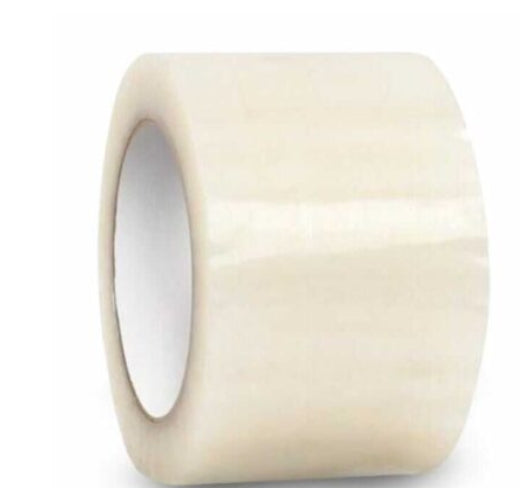 CLEAR-POLY-3"TAPE-72MMX132M-[24/B]-(F4040)