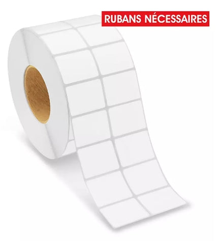 [FGL] - 2x1,5" - ÉTIQUETTES - Par ROUL - TRANSFERT THERMIQUE - [7000/RL] - (6705-2UPx1,5TT) *Ruban Nécessaire*