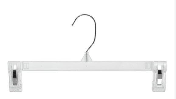 [PHL] - 10" Pant Hanger Clear - 6010-10-KR-CLR - [200/B]