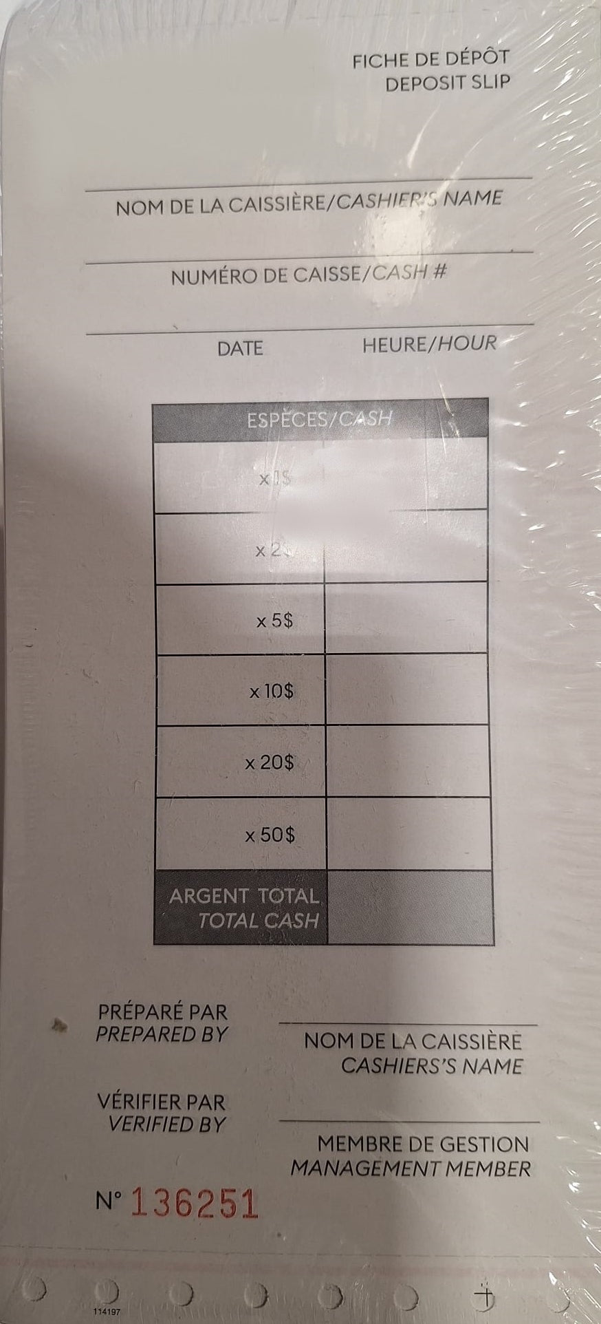 [GT] - Dposit Envelopes (670591)