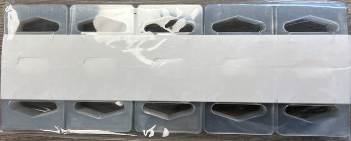 [FGL] - AUTOCOLLANT TRANSPARENT HOOK / PLASTIC-HOOK-[250/P]-(6705-H1P4)