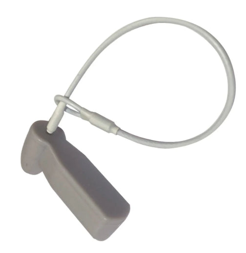 [FGL] - [White] Security-6" Lanyard-With-Pin-End-(100/PK)-[6705-SE-PIN-WHITE)