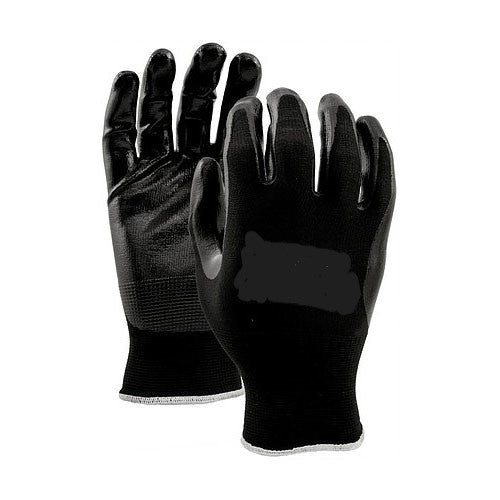 Gants de travail - En nitrile-[12/P]