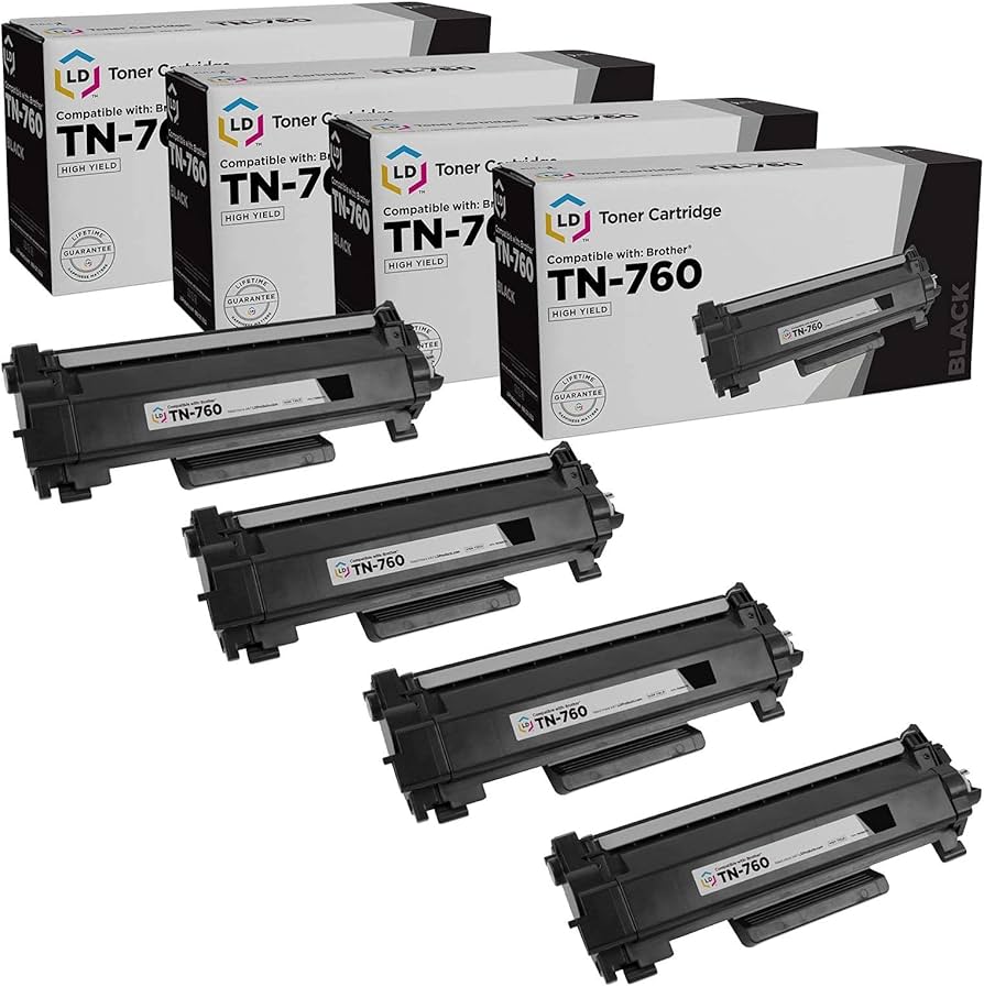 [REN] - Toner - [Brother TN760] - 2 cartouches par boite - (670555)