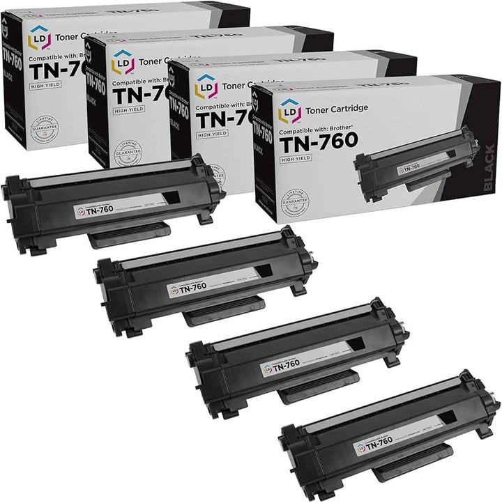 [REN] - Toner - [Brother TN760] - 2 cartouches par boite - (670555)