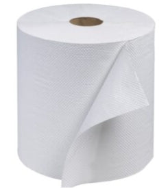 [ELMAU] White Hand Towel 350' (12RL/Box) [101552]