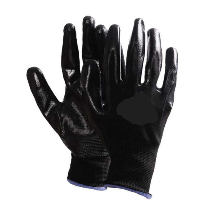 Gants de travail - En nitrile-[12/P]
